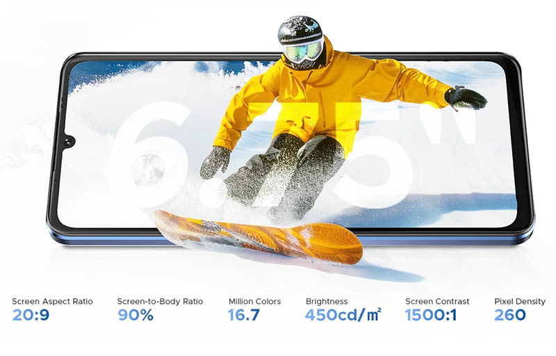 Coque Doogee Note 59/59 Pro/59 Pro+ - Avec Verre Trempé Et Bouchons Anti-Poussière - TPU Souple Transparent