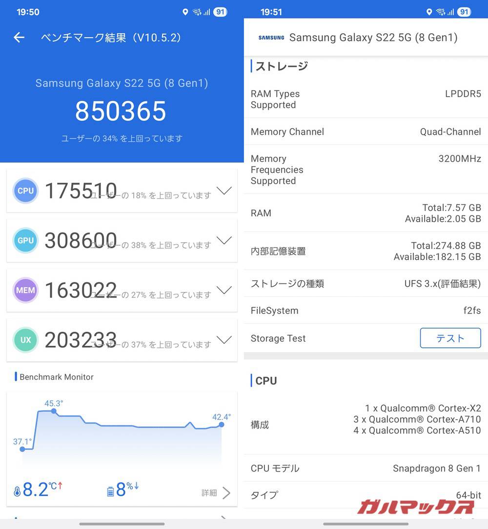 Galaxy S22 antutu-08290950