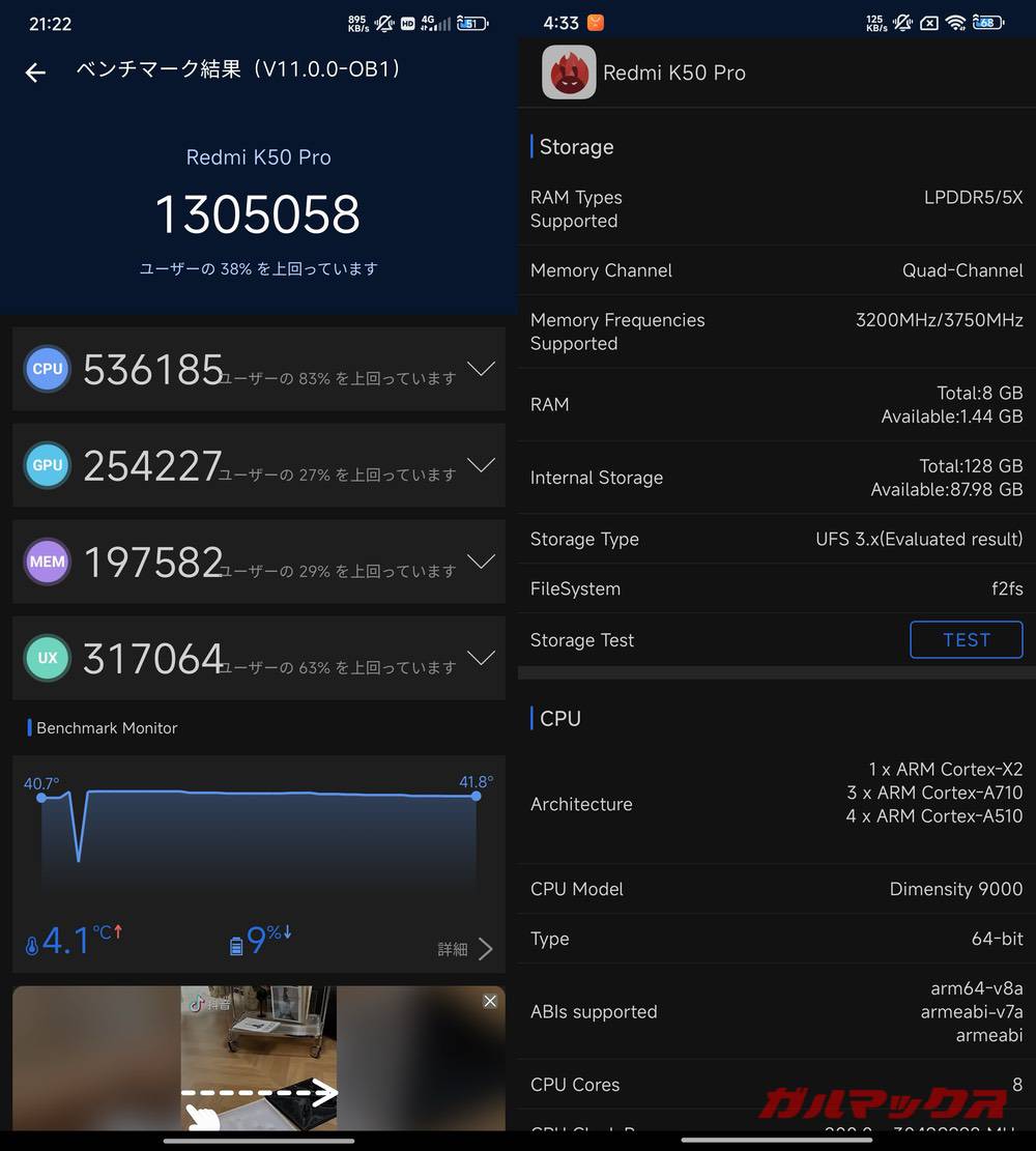 Redmi K50 Pro antutu-09081431