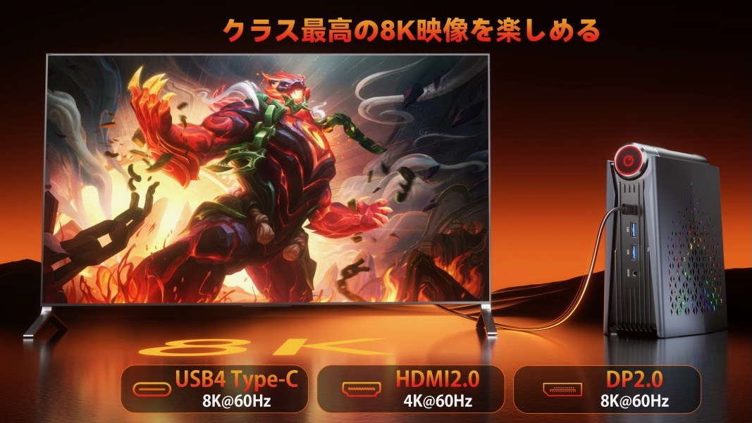 ACEMAGIC S3A 8845HSモデル