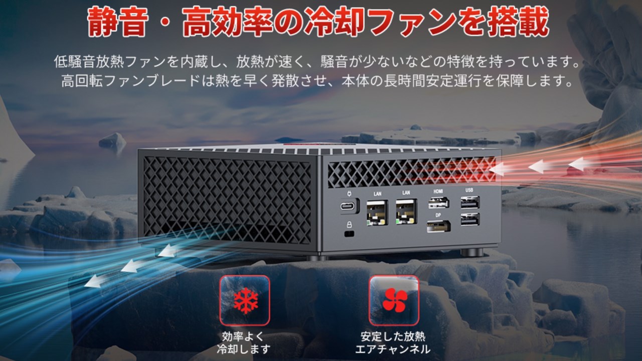 NiPoGi AM06Pro 5700Uモデル