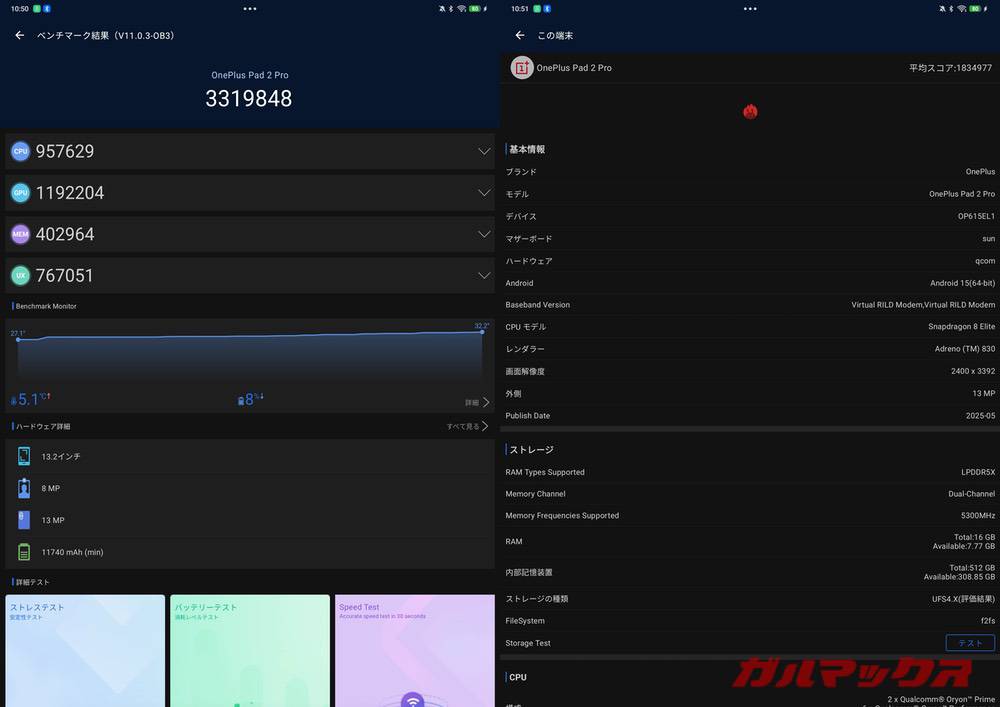 OnePlus Pad 2 Pro antutu-10271412