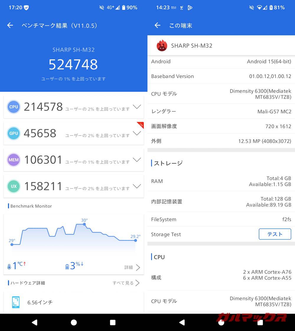 AQUOS Wish5 antutu-11080939