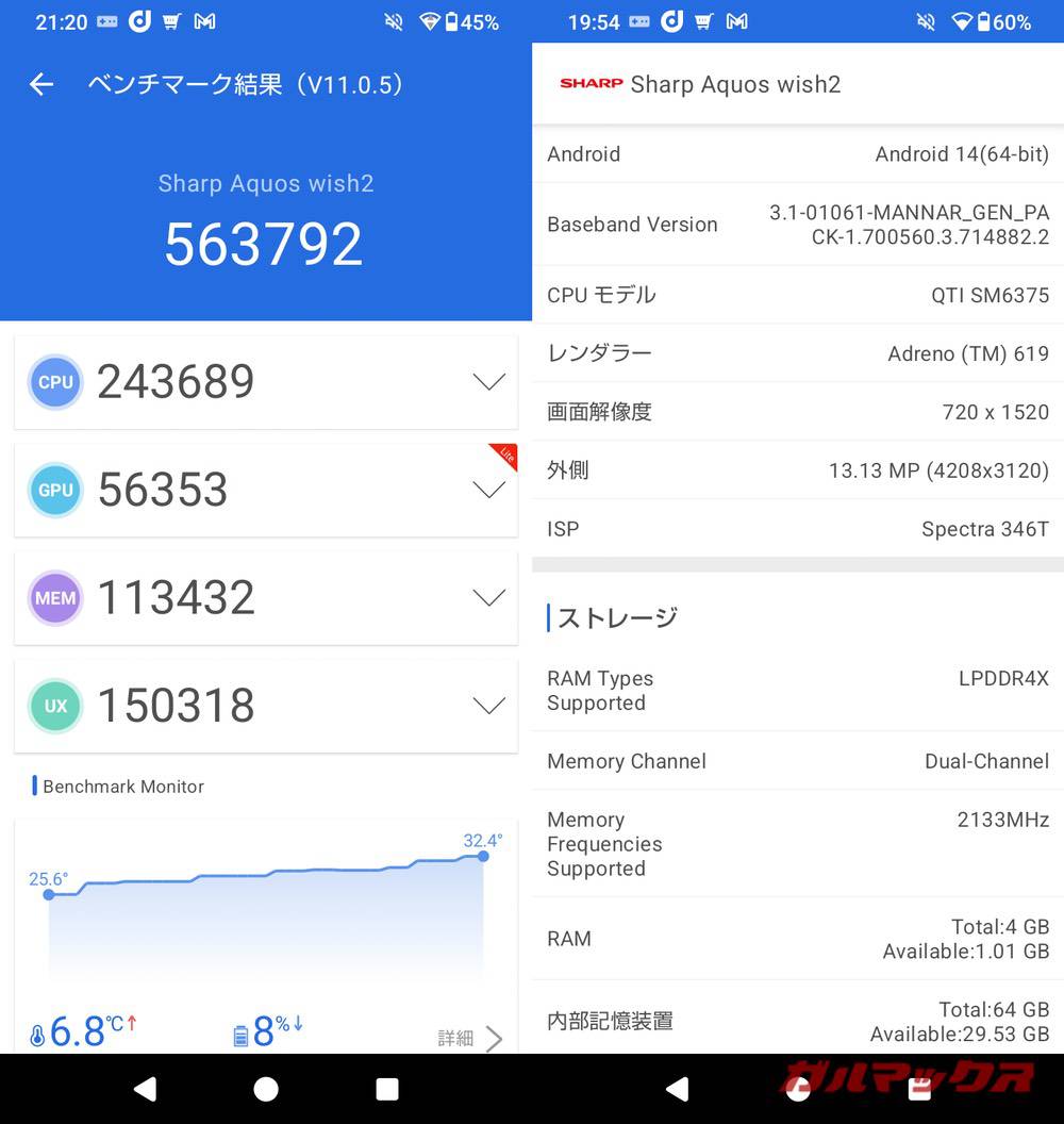 AQUOS wish2 antutu-11050850