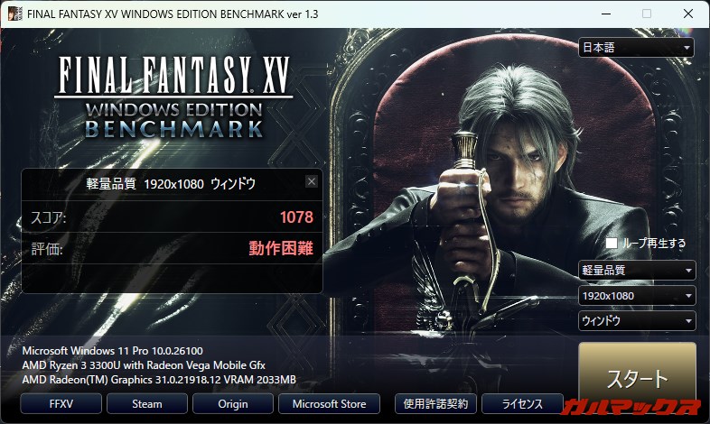 NiPoGi P1 3300Uモデル