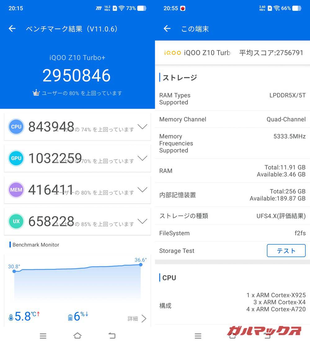 iQOO Z10 Turbo+ antutu-11231830