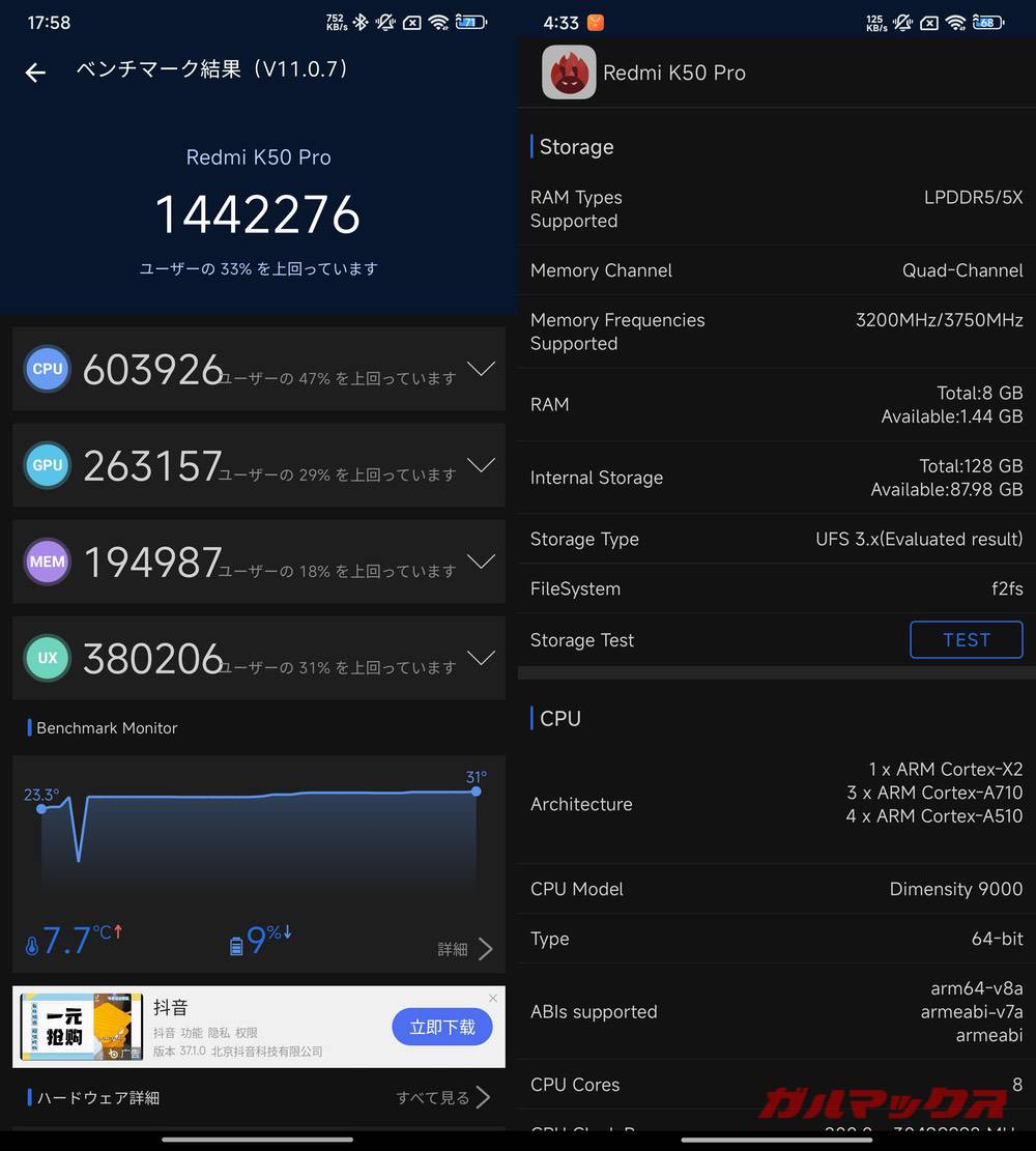 Redmi K50 Pro antutu-12260925