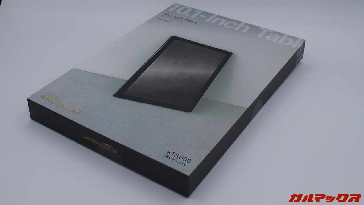 3COINS 10.1インチタブレット