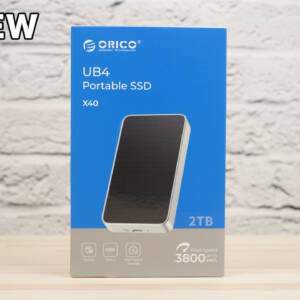 ORICO USB4ポータブルSSD X40の本音レビュー！え？こんなに速いの！！！めっちゃ時短できた