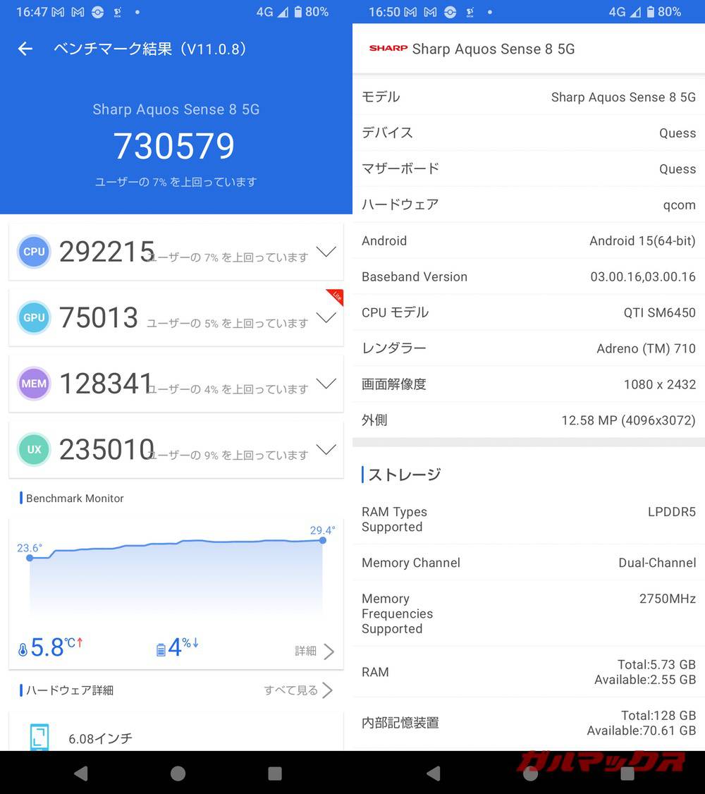 AQUOS Sense8 antutu-01211135