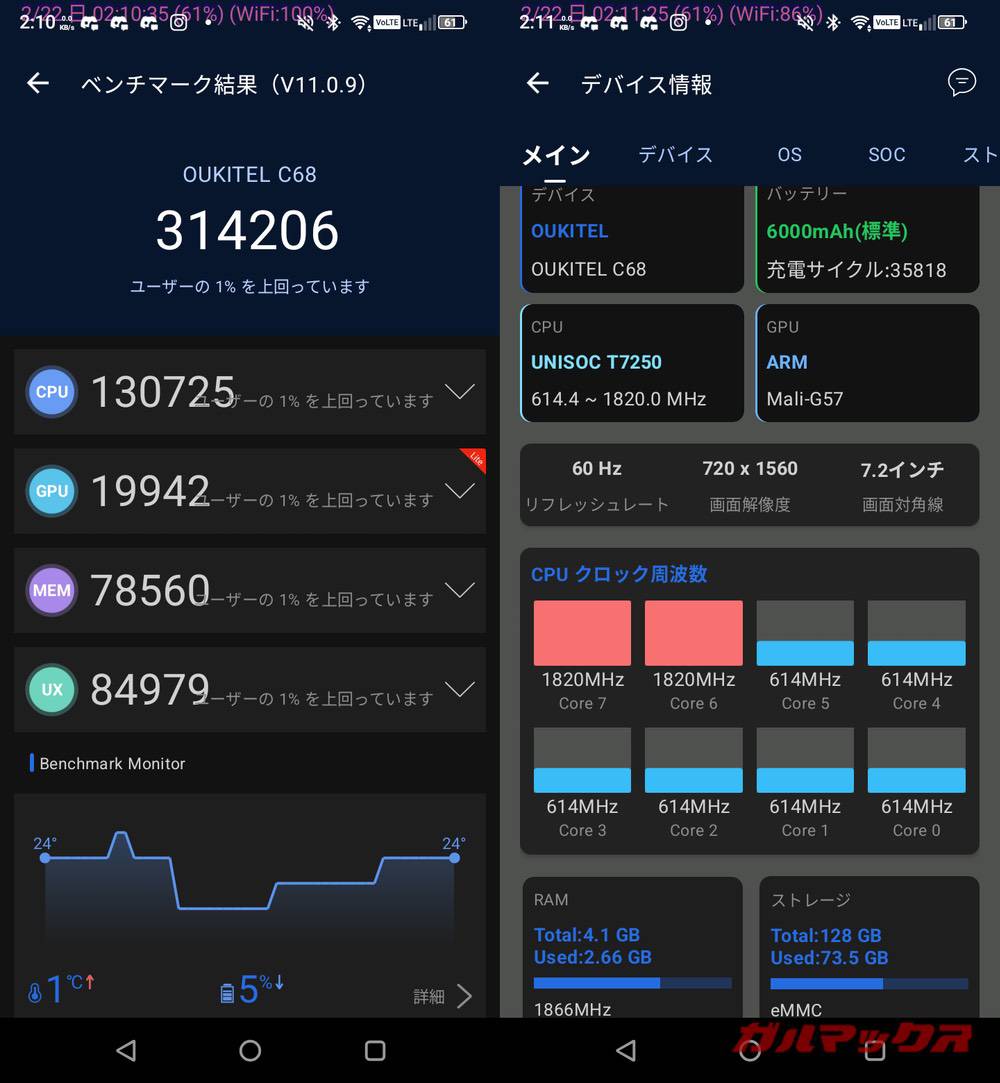OUKITEL C68 antutu-02220855