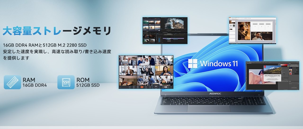 ACEMAGIC LX15Pro 4300Uモデル