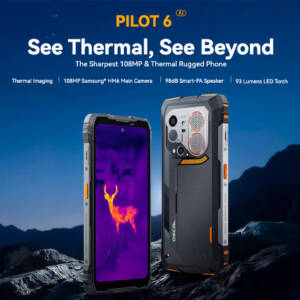 OSCAL Pilot 6のスペックまとめ。108MPカメラとサーマルカメラを搭載したエントリータフネススマホ