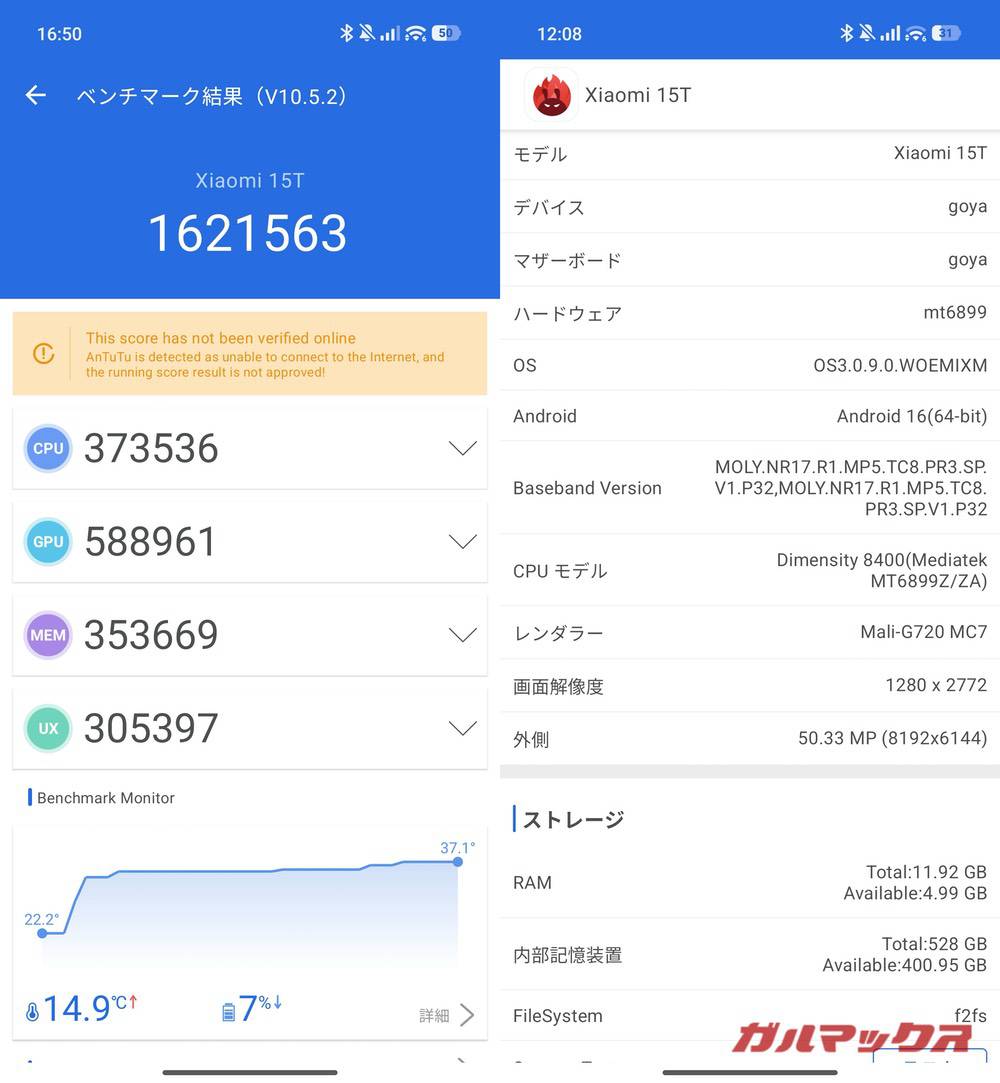 Xiaomi 15T antutu-03302021