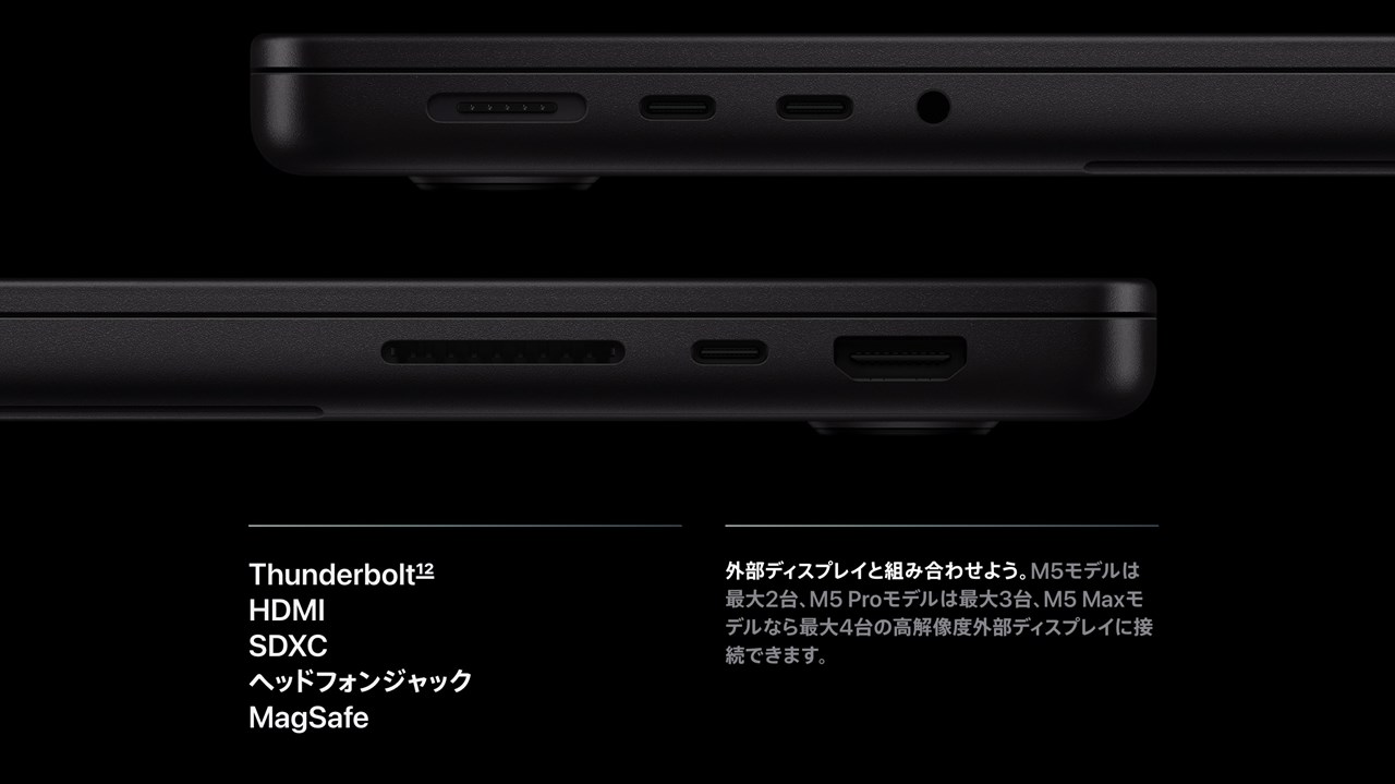 MacBook Pro M5 Pro/M5 Max