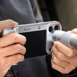 PGYTECH「RetroVa」登場！iPhoneで本格撮影！外付け望遠レンズやSDカード対応のカメラグリップ！