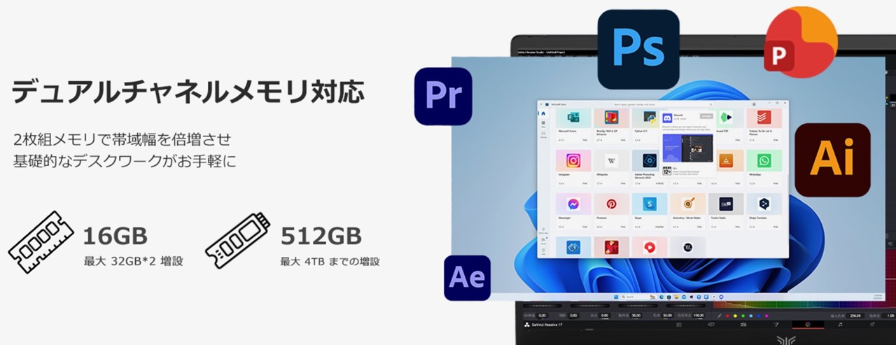 ACEMAGIC AX17PRO 4300Uモデル