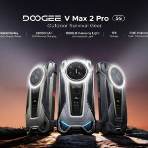 DOOGEE V Max 2 Proのスペックまとめ！D8300搭載！バッテリーはモリモリ2.2万mAhのタフネススマホ