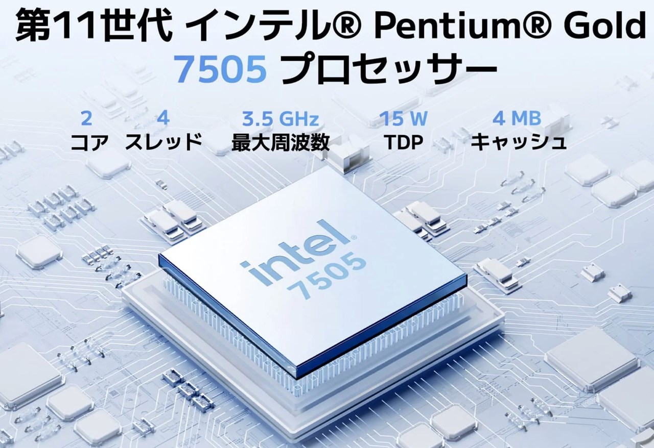 GEEKOM AIR12(Pentium Gold 7505)