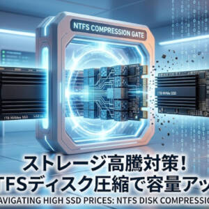 HDD・SSD価格が高騰している今だからこそ活用したいWindowsの「ディスク圧縮」機能