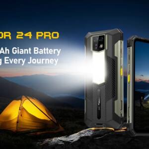 「Ulefone Armor 24 Pro」が登場！2.2万mAh巨大バッテリーや大型ライト、暗視カメラを備えたタフネスモデル