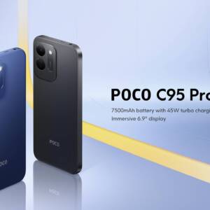 「POCO C95 Pro」グローバル発表！7,500mAhバッテリーに6.9インチ/120Hzディスプレイを搭載したローエンドスマホ
