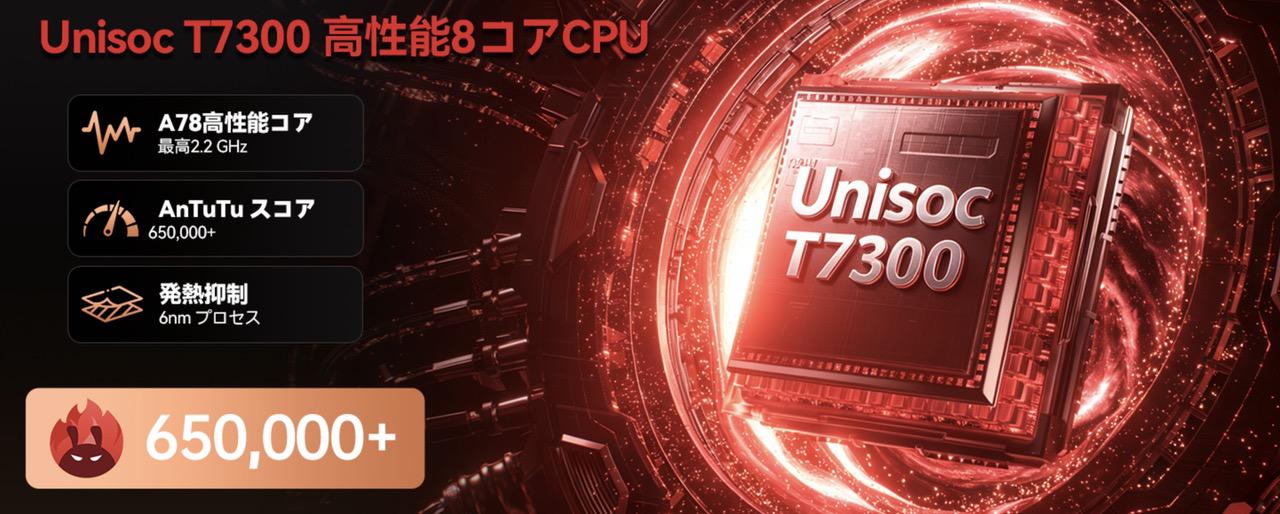 Headwolf FPad9 Unisoc T7300搭載