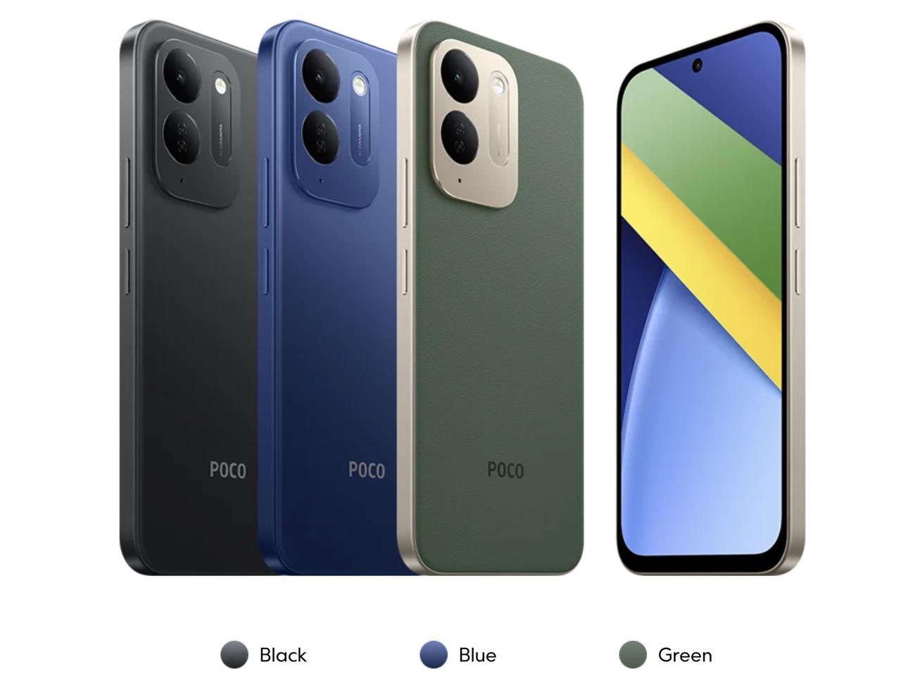 POCO C95 Pro カラーとサイズ