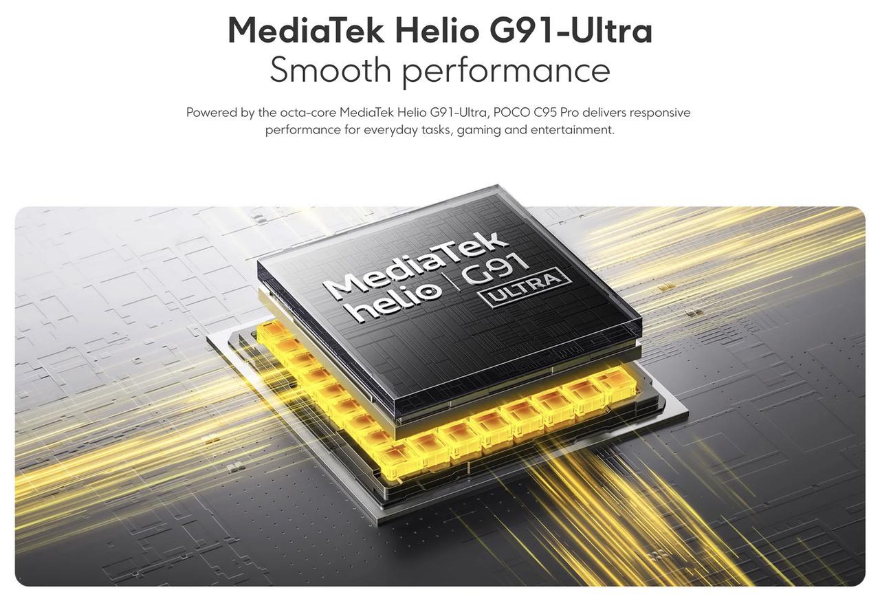 POCO C95 Pro SoC